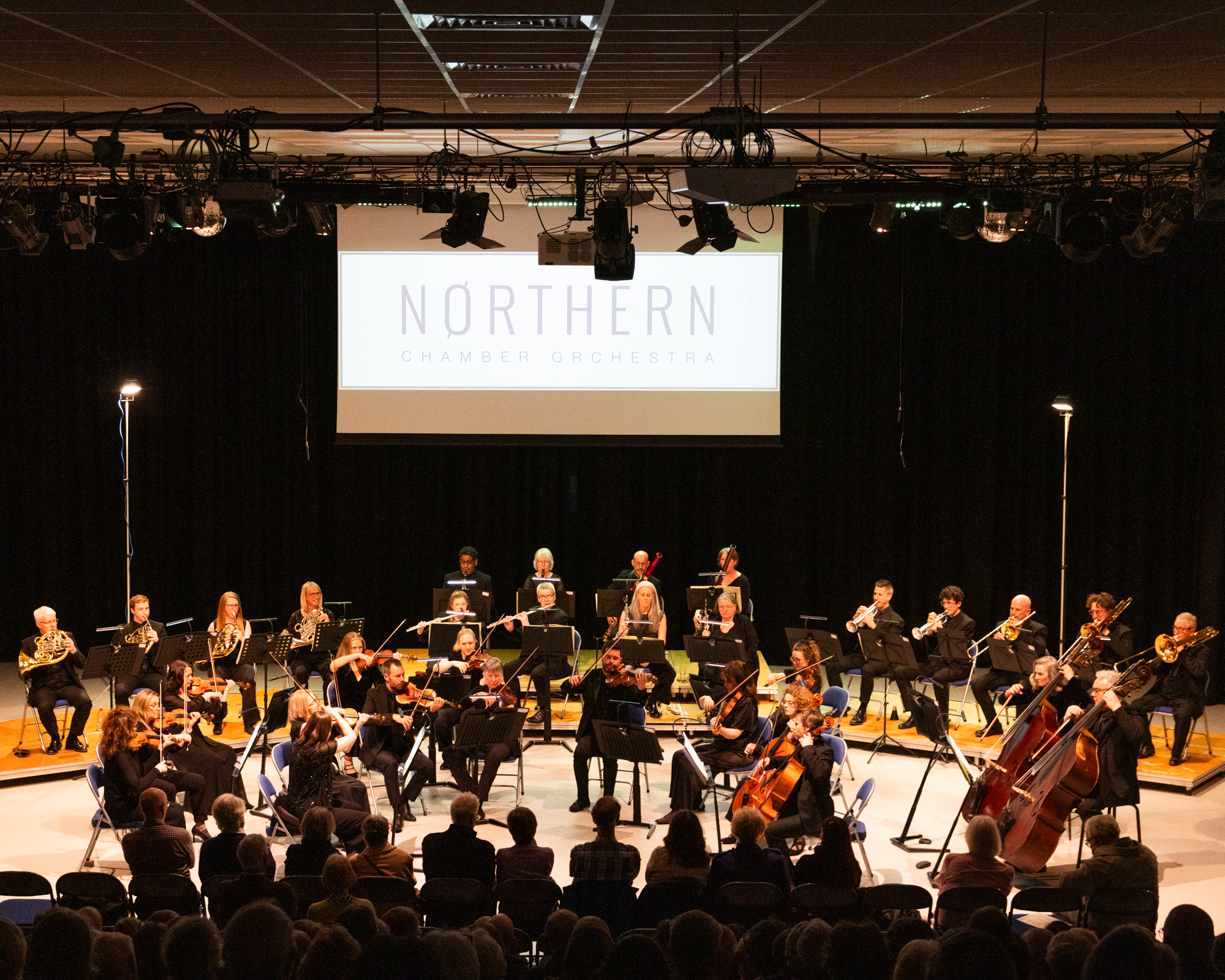 NCO performing in Macclesfield